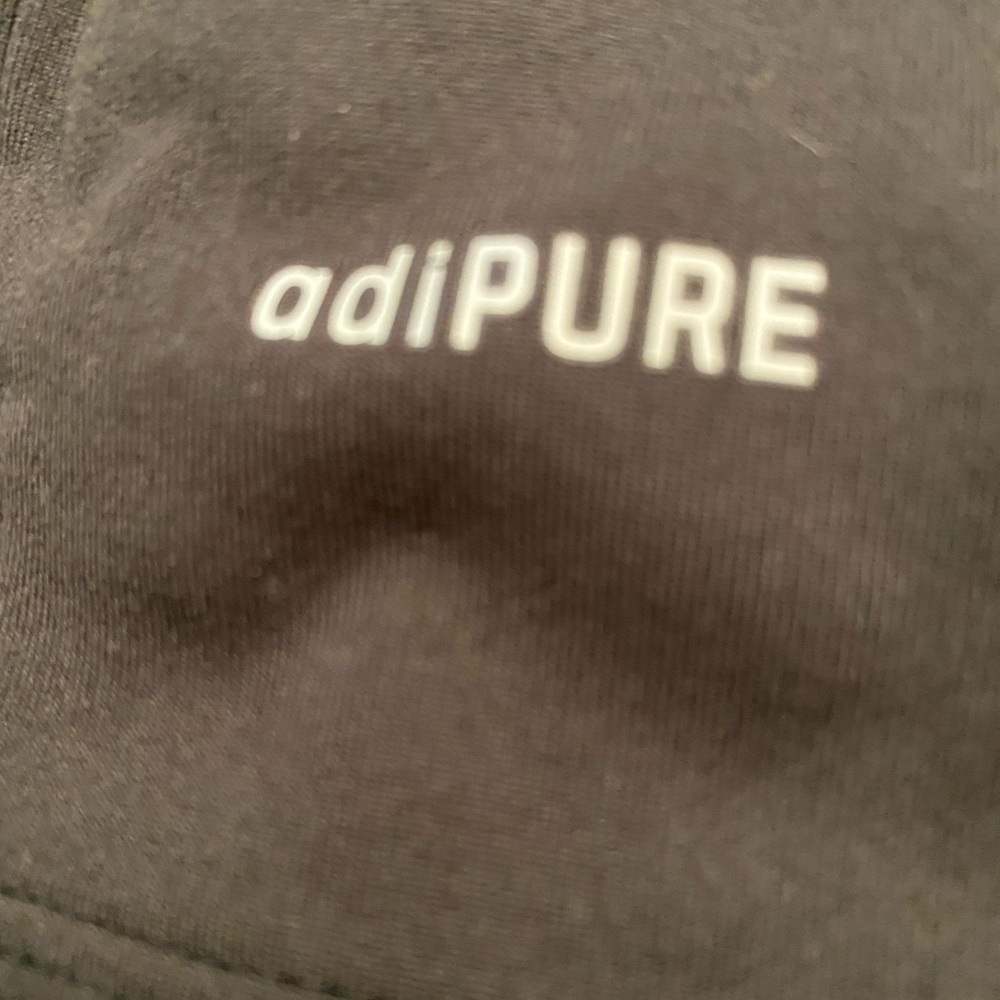 Adidas adipure  Women's Charcoal Gray Polo Golf Shirt. Size XL - Picture 5 of 7